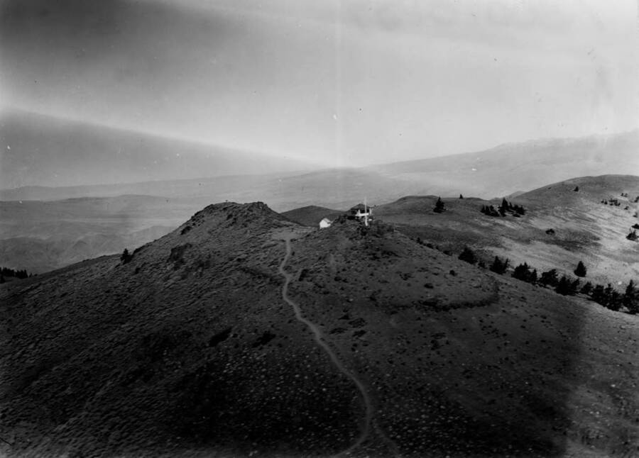 Sturgil Mountain Lookout, aerial