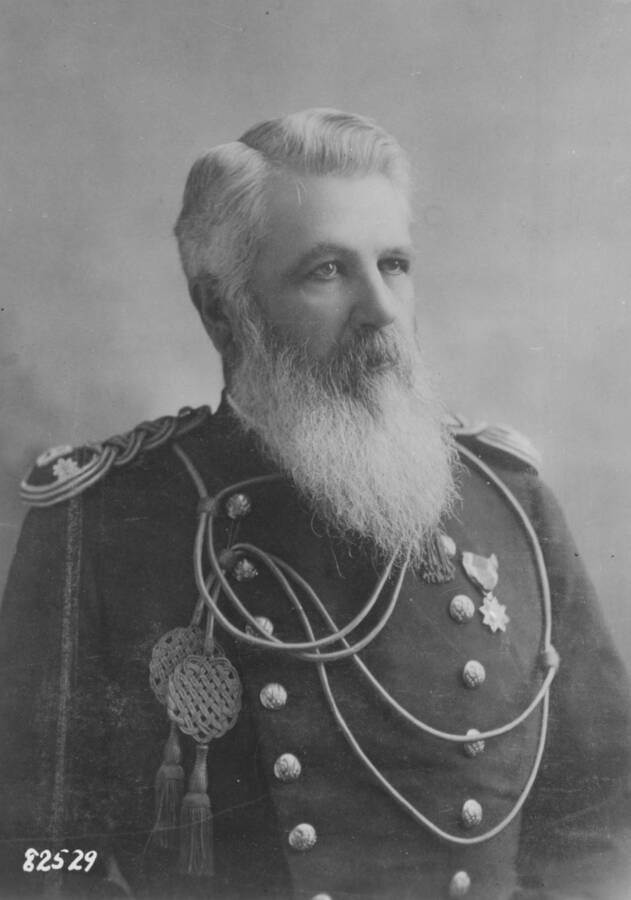 A portrait of Brigadier General Reuben F. Bernard.