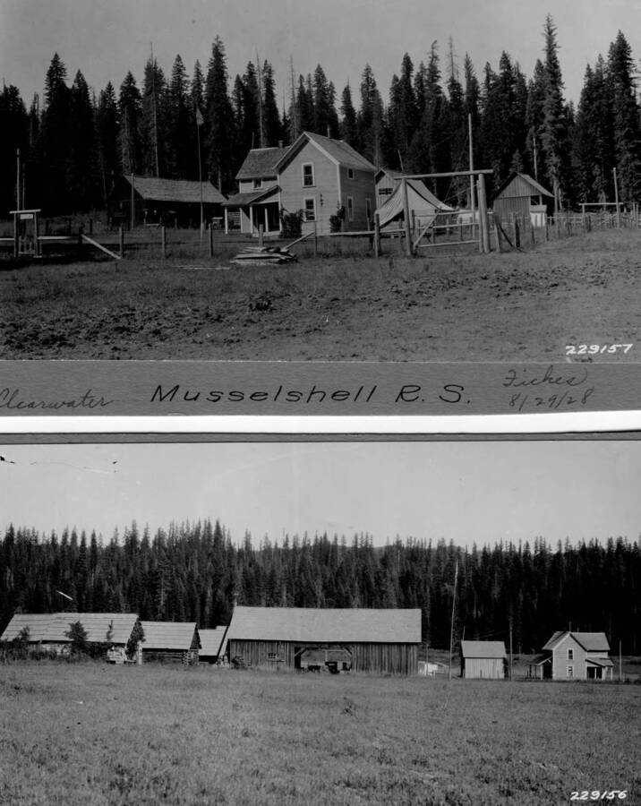 Musselshell Ranger Station, buildings