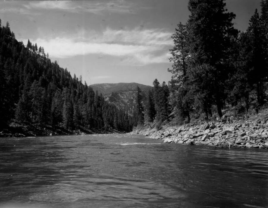 Photo text: 'Taken in connection with Wild Rivers Study. July 16, 1964.'