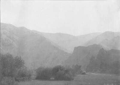 This image is part of a document titled 'Report upon the proposed Salmon River Forest and additions to Sawtooth, Bitterroot, and Lemhi Reserves, Idaho.' Collected by William T. Cox, 1904.