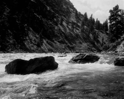 Work crew on Middle Fork of Salmon River