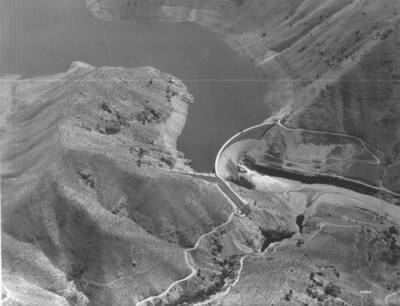 Arrow Rock Dam, 20 miles east