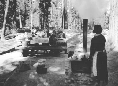 This is image is part of a photo album dated in the 1930's.