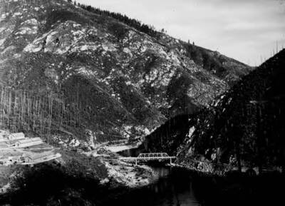 Bungalow Ranger Station site from Spring House