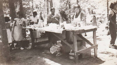 This image is part of a report regarding farm organizations among tribes in Northern Idaho and the CCC-Indian Division.