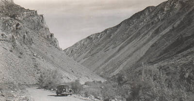 Photo text: 'Canyon Reservoir. Clearwater River looking West. A 300 foot Dam would make water about 200 feet deep at this point. Sept. 22, 1939.' This image is part of a Rivers and Harbors series.