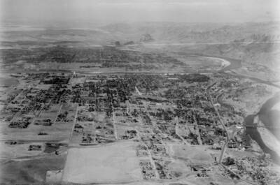 This image is part of a series of aerials taken by the Army Air Corps.