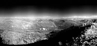 The Clearwater Mountains from Sheep Hill