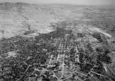 This image is part of a series of aerials taken by the Army Air Corps.