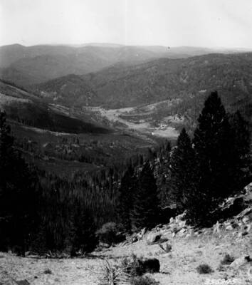 Root Ranger Landing Field from Root Knob Lookout