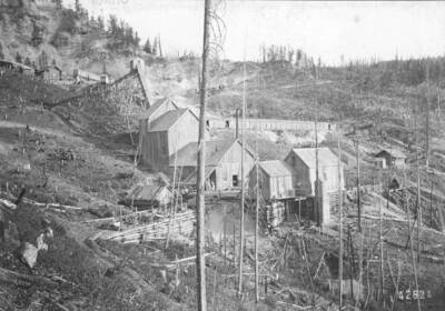 The first big strike near Roosevelt. Idaho County, Nez Perce National Forest.