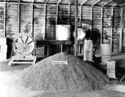 This image is part of a report by the United States Department of Agriculture Biological Survey on predation and pests.