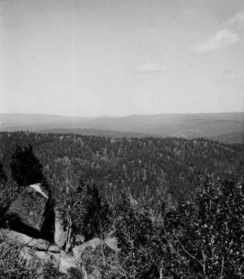 View from point near Chamberlain Ranger Station