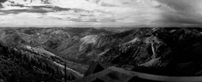 View from Oregon Butte Lookout toward Buffalo Hump