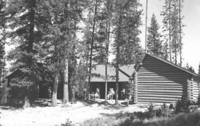 This is image is part of a photo album dated in the 1930's.