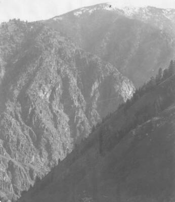 Canyon of South Fork of Salmon near mouth