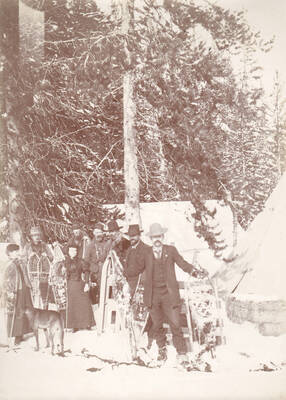 Photo text: 'En route to Buffalo Hump, Idaho'