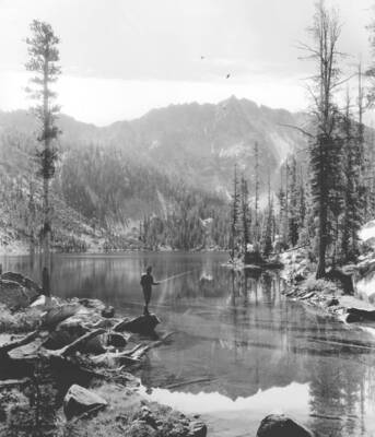 This is image is part of a photo album dated in the 1930's.