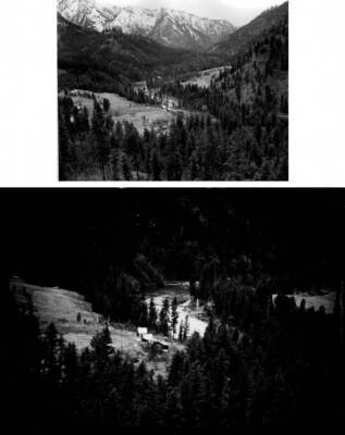 Campbell's Ferry Ranch and bridge