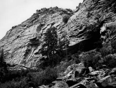 Natural amphitheater near Veil Falls