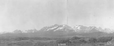 This image is part of a document titled 'Report upon the proposed Salmon River Forest and additions to Sawtooth, Bitterroot, and Lemhi Reserves, Idaho.' Collected by William T. Cox, 1904.