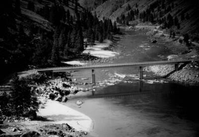Partridge Creek Bridge between Manning and Highway Bridge