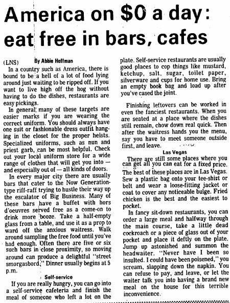 eat free