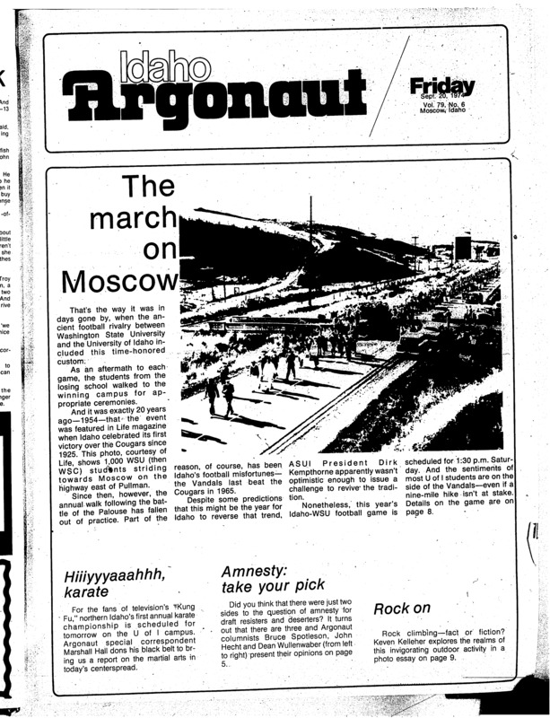 The Argonaut - September 20, 1974