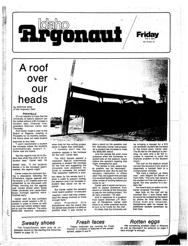 The Argonaut - October 04, 1974