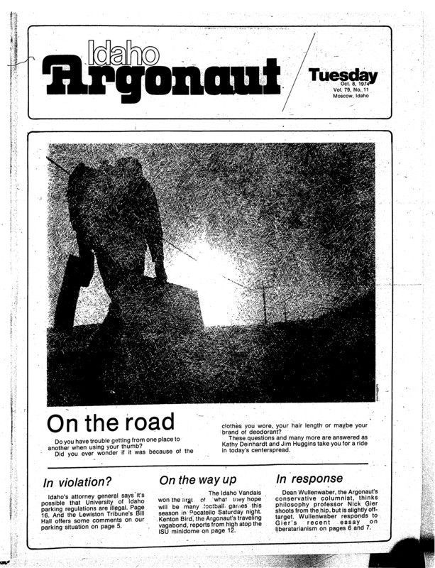 The Argonaut - October 08, 1974