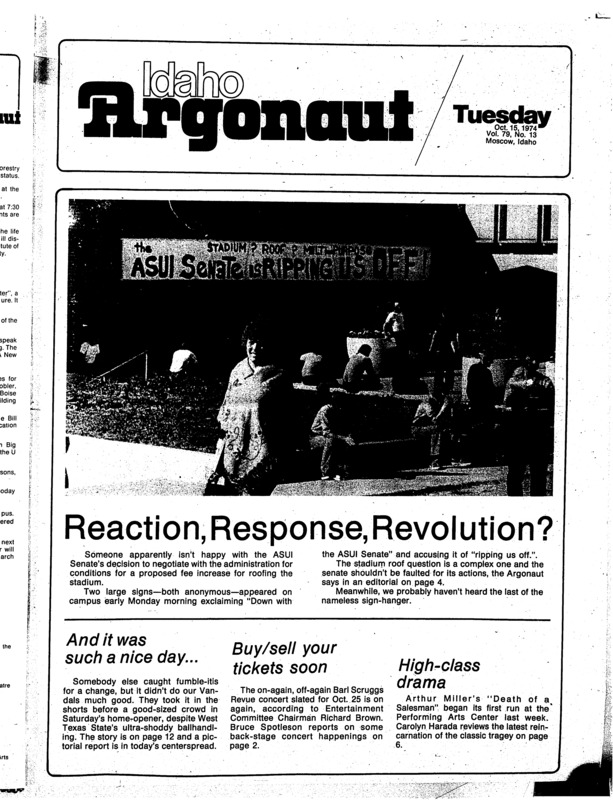 The Argonaut - October 15, 1974