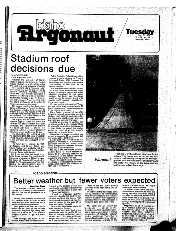 The Argonaut - November 05, 1974