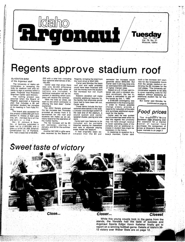 The Argonaut - November 12, 1974