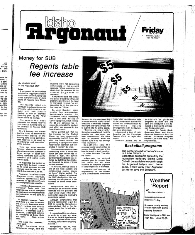 The Argonaut - December 06, 1974