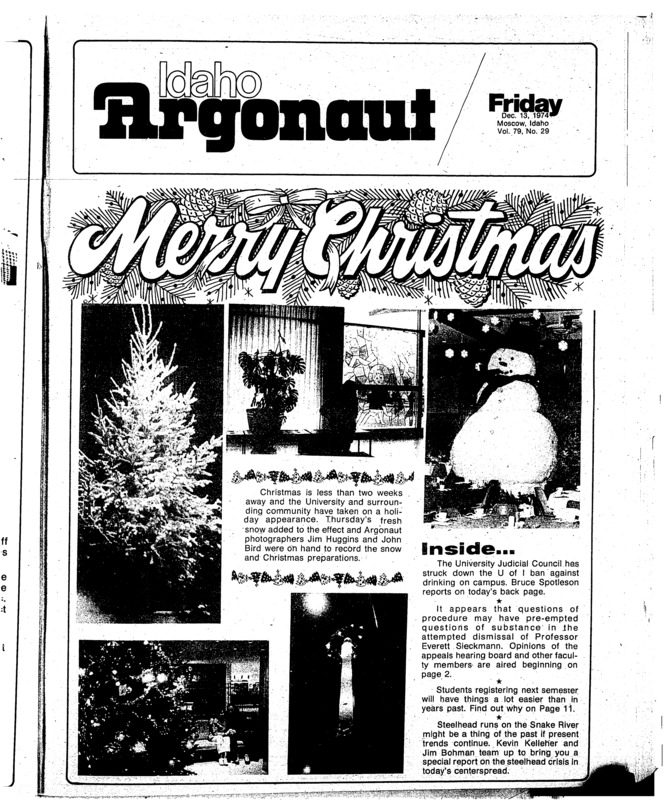 The Argonaut - December 13, 1974