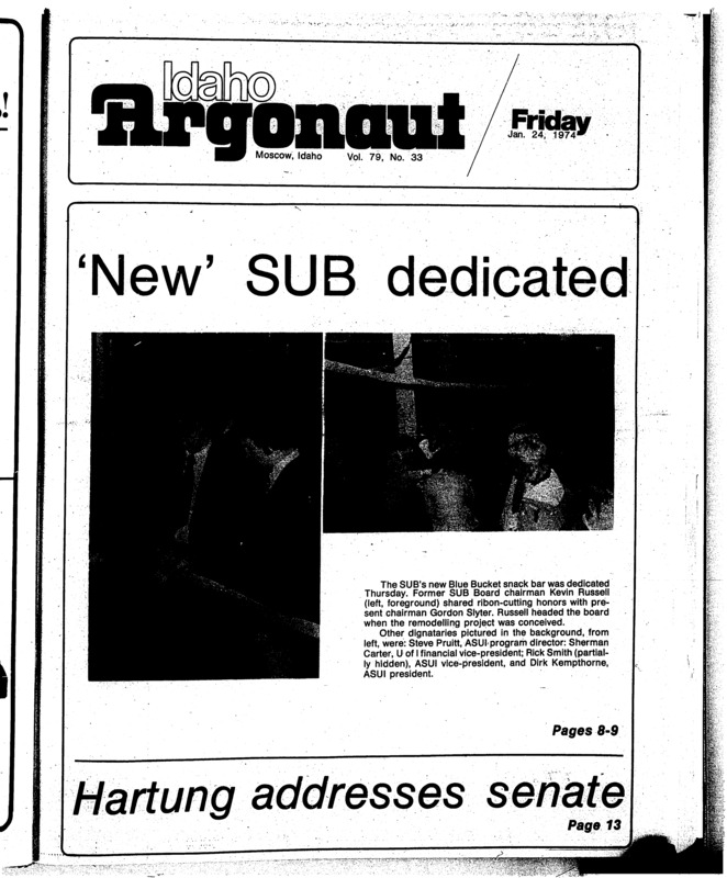 The Argonaut - January 24, 1975