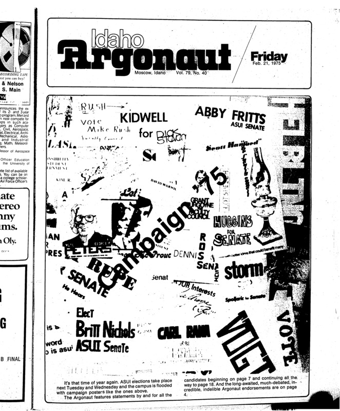 The Argonaut - February 21, 1975