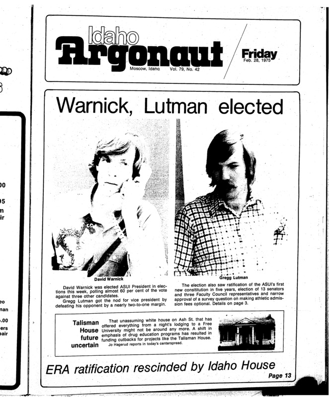 The Argonaut - February 28, 1975