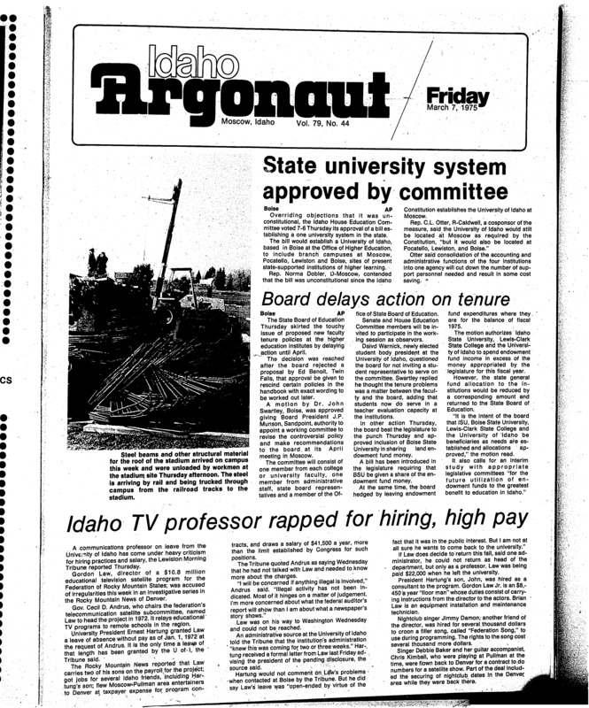 The Argonaut - March 07, 1975