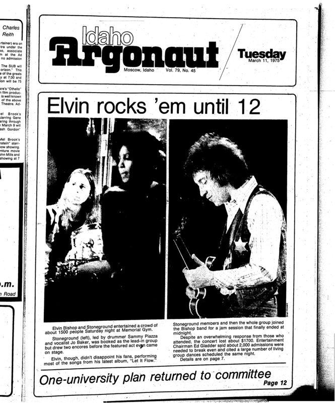 The Argonaut - March 11, 1975