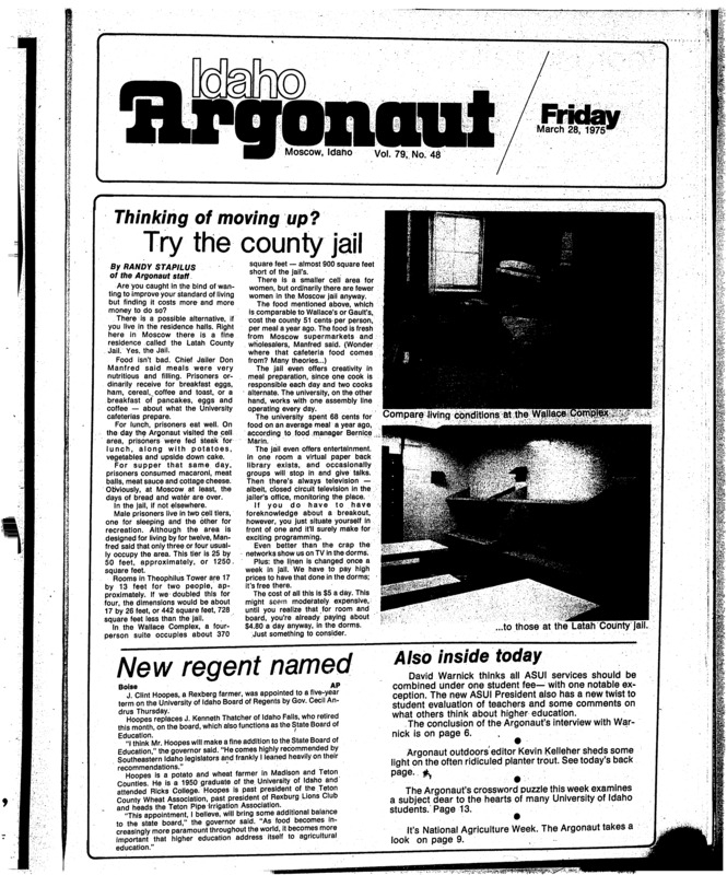 The Argonaut - March 28, 1975