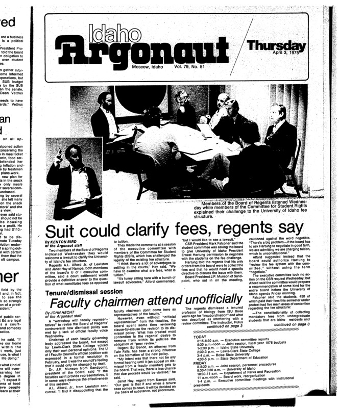 The Argonaut - April 03, 1975