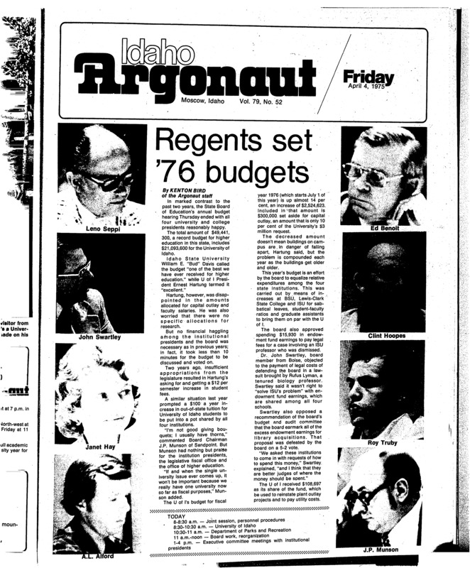 The Argonaut - April 04, 1975