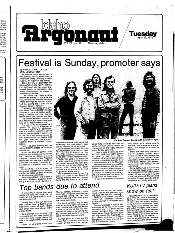 The Argonaut - April 22, 1975