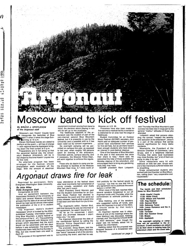 The Argonaut - April 25, 1975
