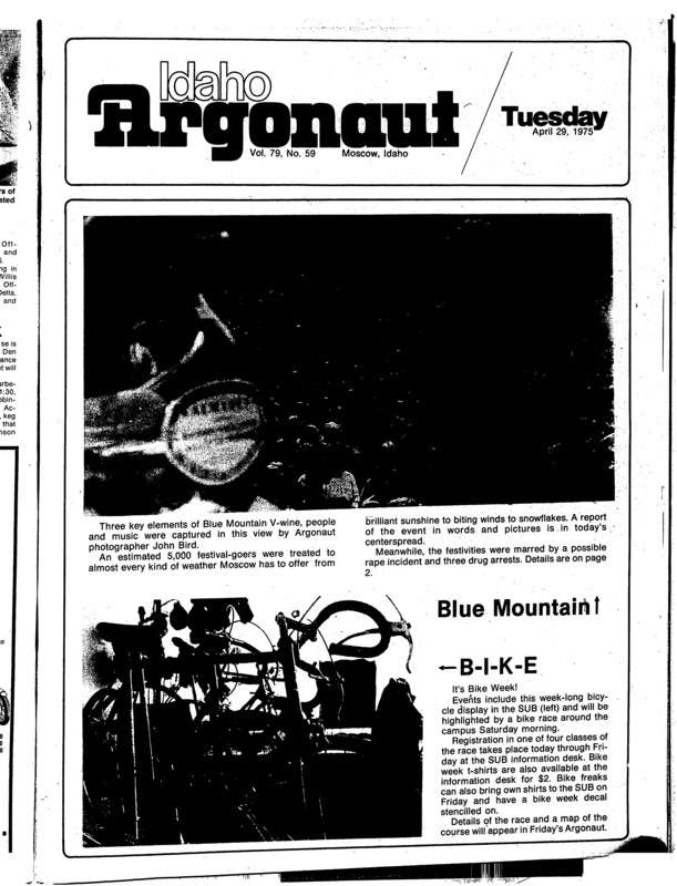 The Argonaut - April 29, 1975
