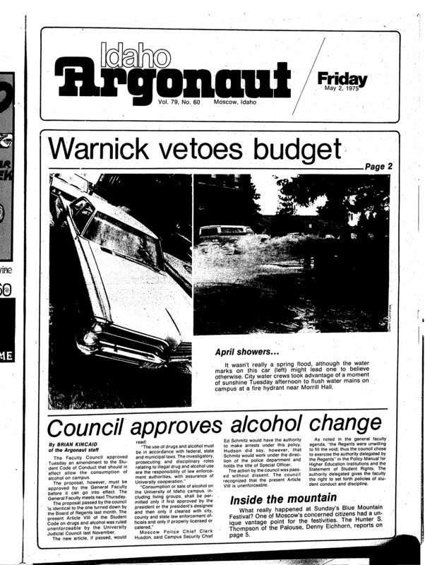 The Argonaut - May 02, 1975