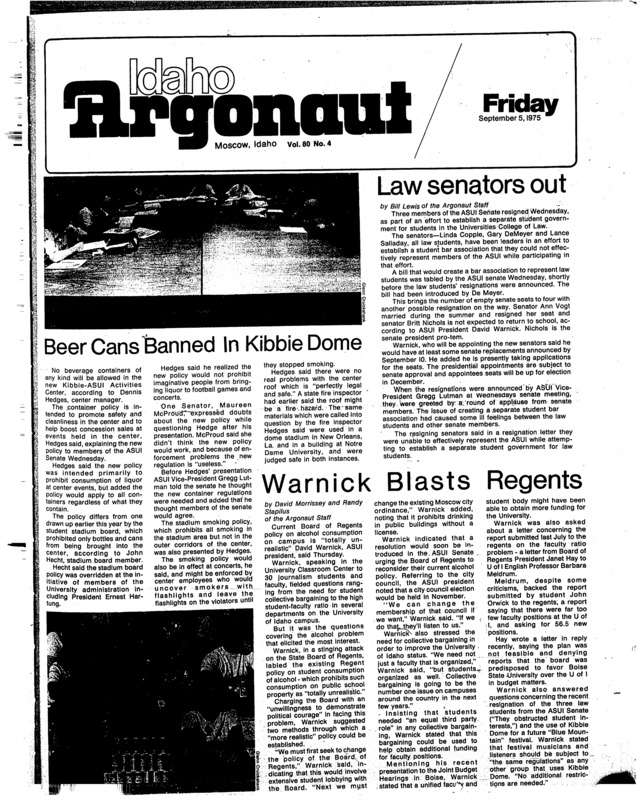 The Argonaut - September 05, 1975
