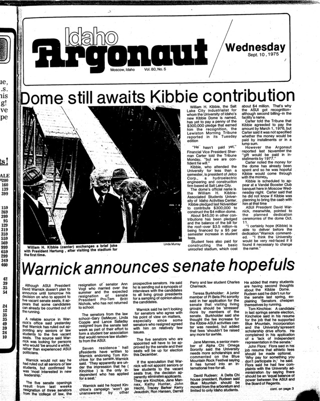 The Argonaut - September 10, 1975